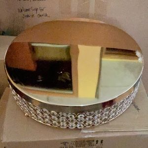 16” Gold Cake Stand
